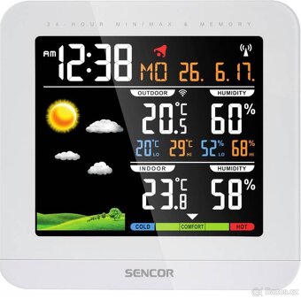 Meteorologická stanice Sencor SWS 5600 bílý - 4