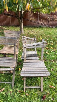 Skládací zahradní židle - 4