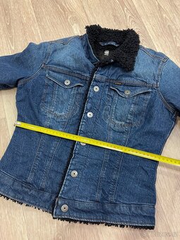 Riflová bunda M teplá - 4