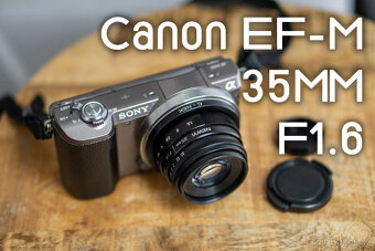 Objektív Fujian 35mm f/1.6 - 4