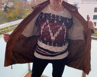 Kožená bunda 2XL - 4