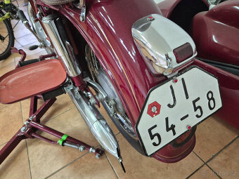 Jawa 250 + side Velorex - 4