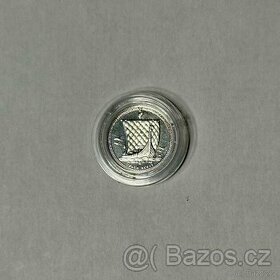 Platinová mince 1/10 oz Isle of man noble 2016 - 4