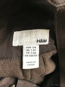 Oteplovačky kalhoty na Lyže HaM 7-8 let - 4