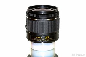 Nikon AF-P Nikkor 18-55mm + UVfiltr + clona TOP STAV - 4