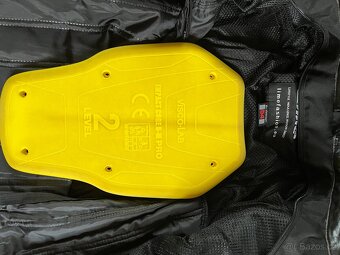 Kožená bunda na motorku MBW Lime - 4