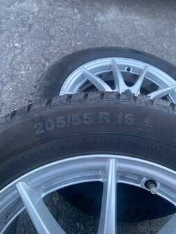 Alu kola Mercedes s nový pneu 205/55 R16 5x112 - 4