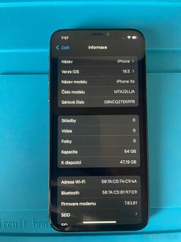 iPhone XS Gold 64GB, baterie 95% - 4