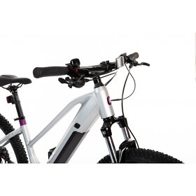 Horské elektrokolo CANULL FERITA+ mid 630Wh silver 16" - 4