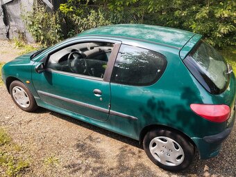 Prodám Peugeot 206, 1.1benzin STK plátna, - 4