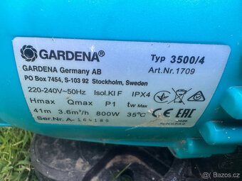 Zahradní čerpadlo Gardena - 4