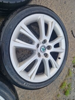 Alu disky Škoda pro Octavia 2 RS - Zenith 225/40 R18 - 4