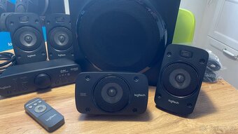 Domácí kino Logitech Z906 – THX, 1000W, zánovní, 100% stav - 4