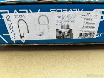 ALVEUS Billy-S – kuchyňská baterie se sprchou, chrom - 4