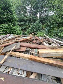 DŘEVO různé za ODVOZ - 4