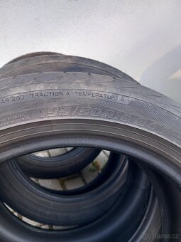 Prodám sadu letní 195/50 R16 - 4