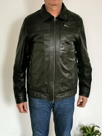 Kožená bunda Rhode Island, černá, vel.L. - 4