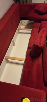 Pohovka červená - 4