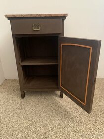 Noční stolky s mramorem - 4