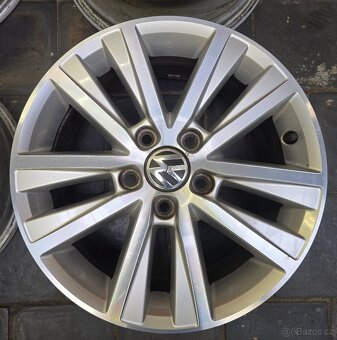 ORIGINÁL VW HLINÍKOVÉ DISKY 5x112 R16 - 4