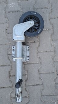 Kolečko opěrné KNOTT TK57 s otočnou přírubou - 4