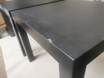 Prodám 2 ks Ikea černých stolků LACK - 4