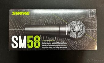 Shure SM58 SE, téměř nepoužitý, verze s vypínačem - 4