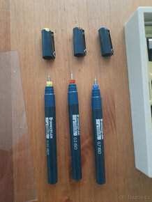 Sada technických per Staedtler 0,35mm 0,5mm 0,7mm včetně nás - 4