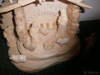 Dřevěný betlém 14B8 - 4