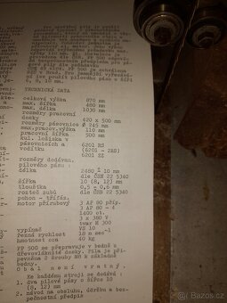 Pásová pila PP500 - 4