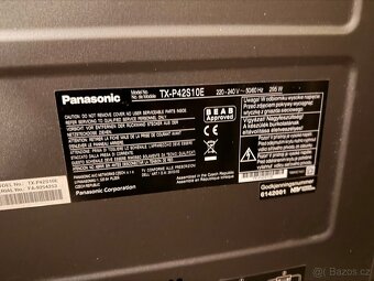Televize 42" ~ 106cm Panasonic VIERA TX-P42S10E - 4