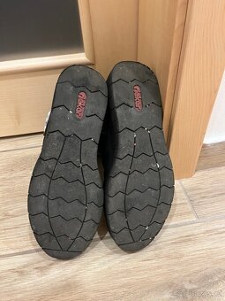 Boty Rieker zimní kožené vel. 39-40 - 4