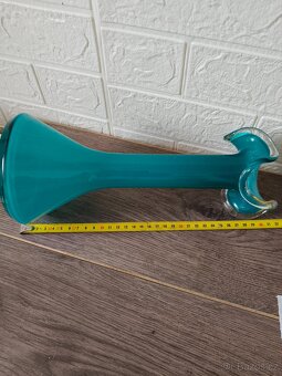 VÁZA, HUTNÍ SKLO - 4