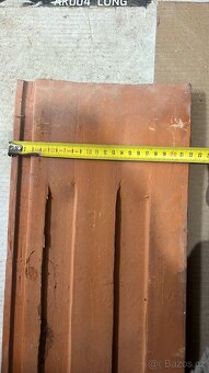 Staré střešní tašky, křidlice - 4