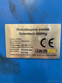 Dvousloupový zvedák 4,2 t PROFI - 4