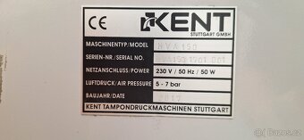 Potiskovací stroj KENT HVA 150 - 4