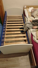 Detska postel 160x70 se zabranou na boku - 4