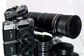 Photosniper Tair 3 +Helios 44-2 +2x Zenit TOP STAV - 4