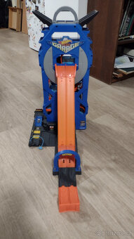 Mega garáž Hot Wheels dráha - parkovací věž - top stav - 4