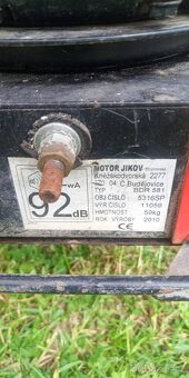 Bubnová sekačka MOTOR JIKOV - 4