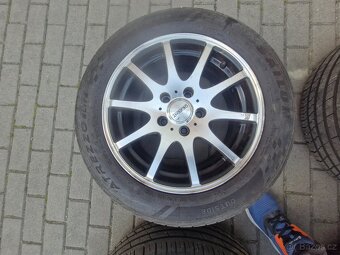 5x114,3 16" s letnimi zanovnimi pneu - 4