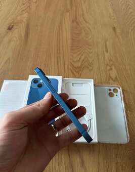 Apple iPhone 13 256GB modrý - TOP STAV - 4