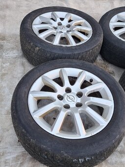Alu kola Opel Astra H 5x110 6,5x16 205/55r16 zimní - 4