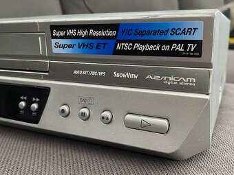 S-VHS-ET videorekordér JVC HR-S5970 s video stabilizátorem - 4