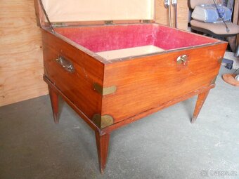 Stolek s úložným prostorem biedermeier - 4
