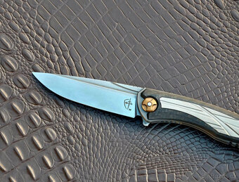 Nože Cultrotech Custom Carbon Fiber Svarn II Midtech SE - 4