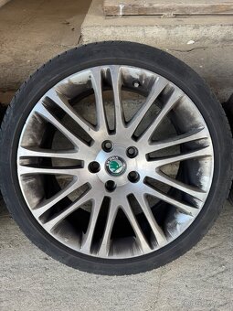 Alu kola originál Škoda Superb II 18R - 4