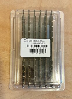 192GB RAM kit 6 x 32GB, DDR4 ECC, RDIMM, frekvence 2933 Mhz - 4