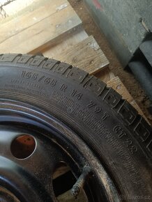 Rezerva - dojezdové kolo Opel 165/65 R14 - 4