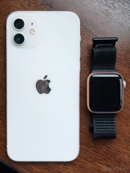 Apple iPhone 12, 256GB White + Watch SE 40mm, Gold - 4